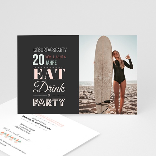 Runde Geburtstage - Design Typografie 43023
