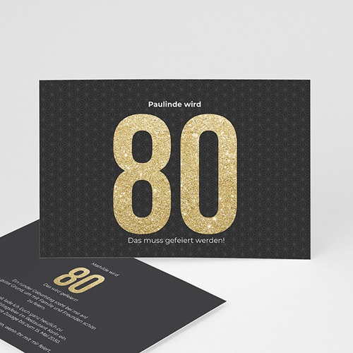 Runde Geburtstage - Goldene 80er 43086