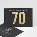Erwachsener Einladungskarten Geburtstag Goldene 70er