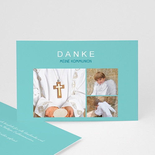 Dankeskarten Kommunion Jungen - Ezra 43170