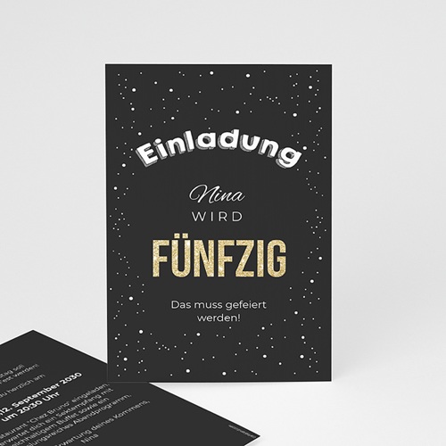 Runde Geburtstage - Goldene 50 43330