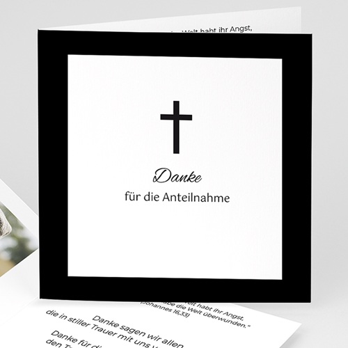 Alle Trauerdanksagungskarten - Klassisch