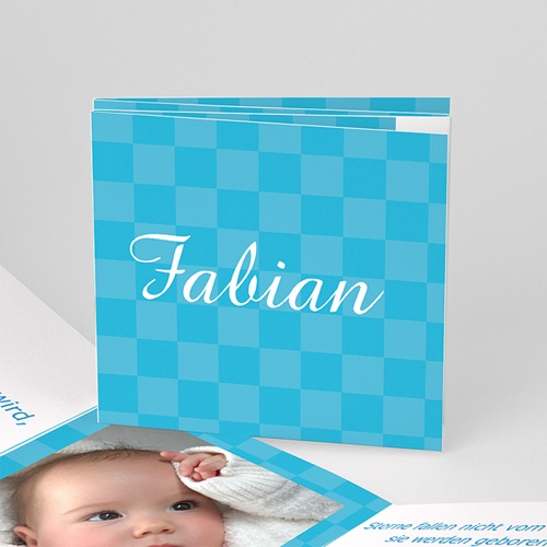 Babykarten für Jungen - Aufsteller 4380