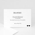 Danksagungskarten Hochzeit Pure Eleganz