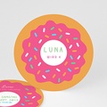 Einladungskarten Geburtstag Mädchen Donuts party
