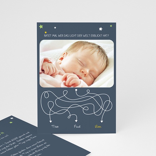 Babykarten für Jungen - Ratet mal 44451