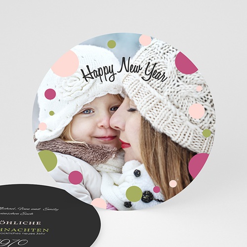 Weihnachtskarten - Glamour und Glitter 44457