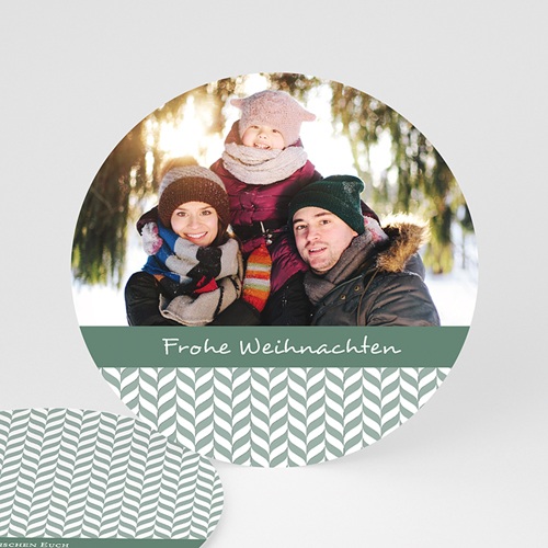 Weihnachtskarten - Blättermotiv 44465
