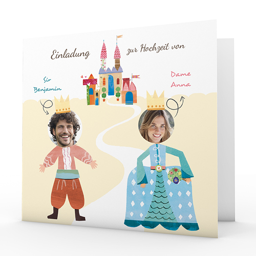 Hochzeitseinladungen modern - Traumhocheit 44572