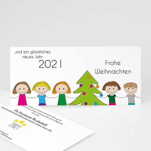 Weihnachtskarten - Glück 44965