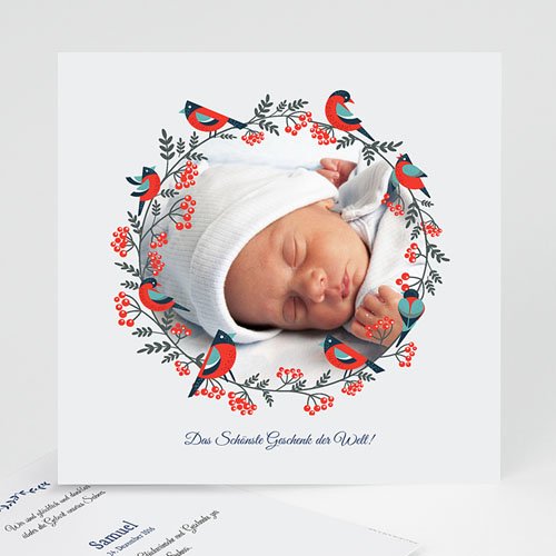 Babykarten für Jungen - Weihnachten 45188