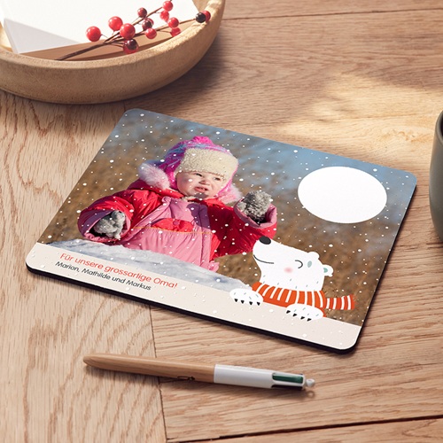 Foto-Mousepad - Eisbär 45248