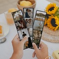 Fotostreifen Tafelhochzeit