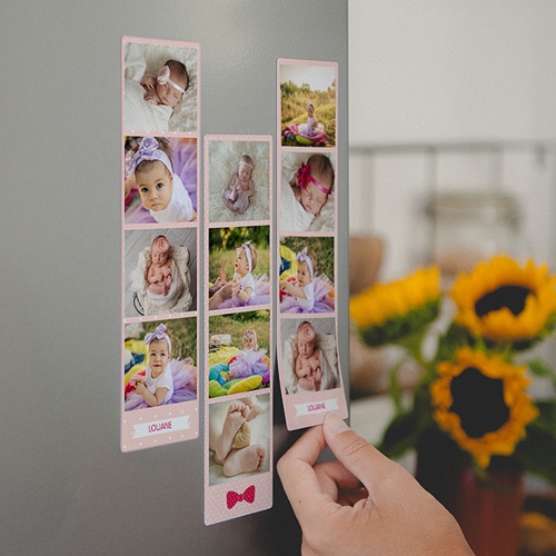 Fotomagnete - Geburt rose 45366