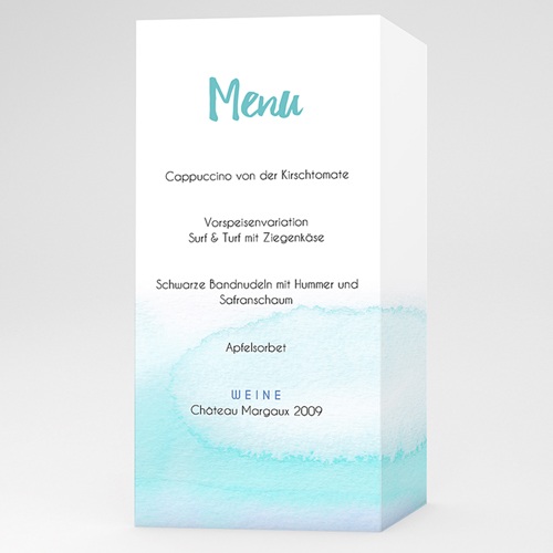 Menükarten Hochzeit - Aquae Sextiae 46809