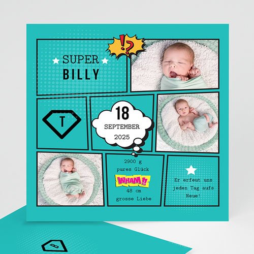 Babykarten für Jungen - Super Boy 47078