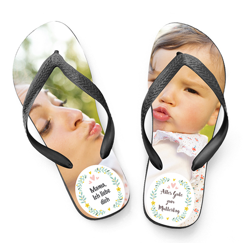Flip-Flop mit Foto - Little Flower 47135