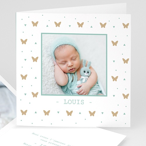 Babykarten für Jungen - Unser Schmetterling 4780