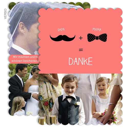 Alle Dankeskarten Hochzeit - Trend