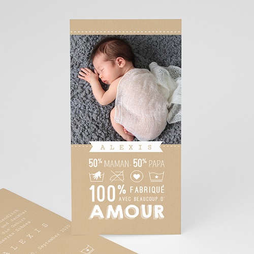 Babykarten für Jungen - 100% Liebe 48323