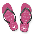 Personalisierte Flip-Flop Lieblingslehrer