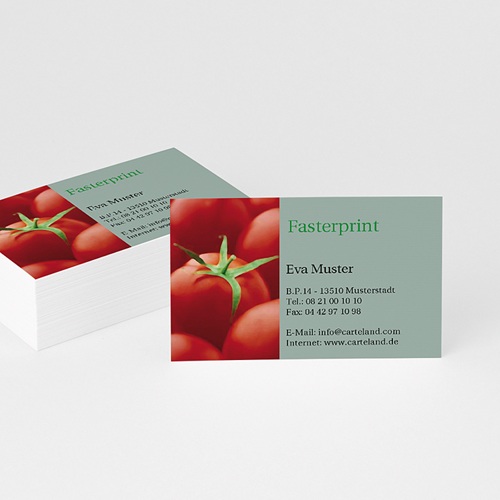 Visitenkarten - Tomate 4900
