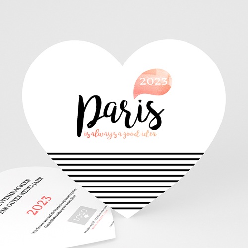 Weihnachtskarten - Christmas Paris 49931