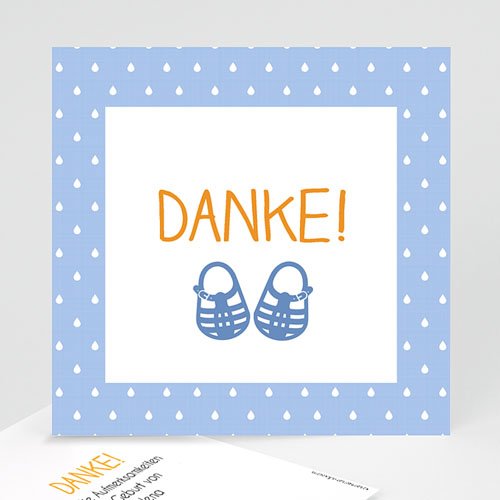 Dankeskarten Geburt - Summer 50074
