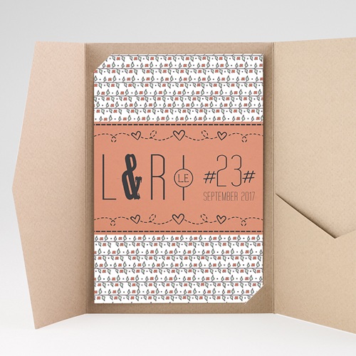 Hochzeitskarten Querformat - Pia Liberty 50329