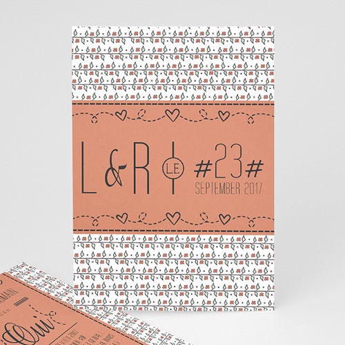 Hochzeitseinladungen modern - Liberty 50341