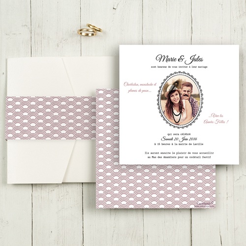 Hochzeitskarten Quadratisch - Die 50397