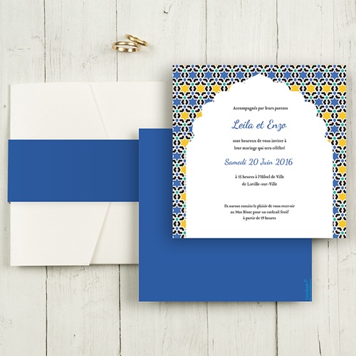 Hochzeitskarten Quadratisch - Lea 50498