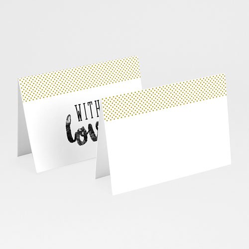 Tischkarten Hochzeit - Vintage Just married 50741