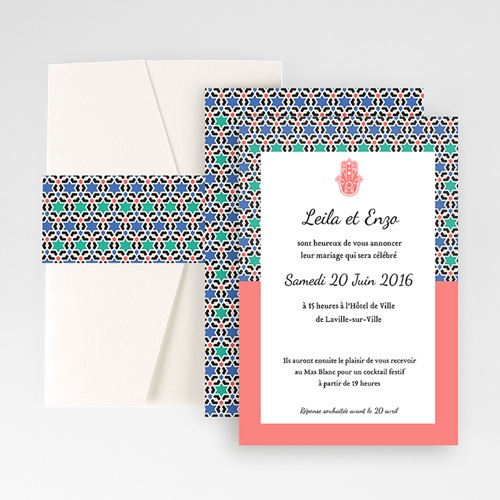 Hochzeitskarten Querformat - Granada 50889