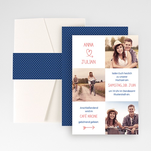 Hochzeitskarten Querformat - Lustig 50929
