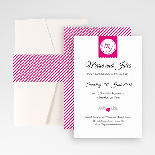 Hochzeitskarten Querformat - Gemeinsam 50969
