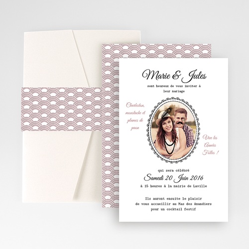 Hochzeitskarten Querformat - Goldene Zeiten 50985