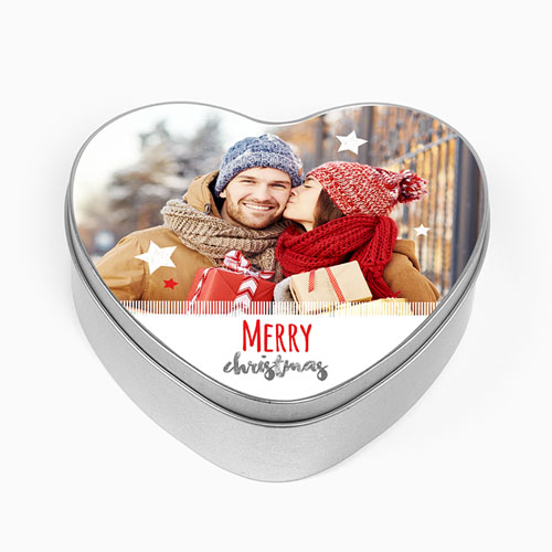 Blechdose mit Foto - Merry Christmas & Foto 51166