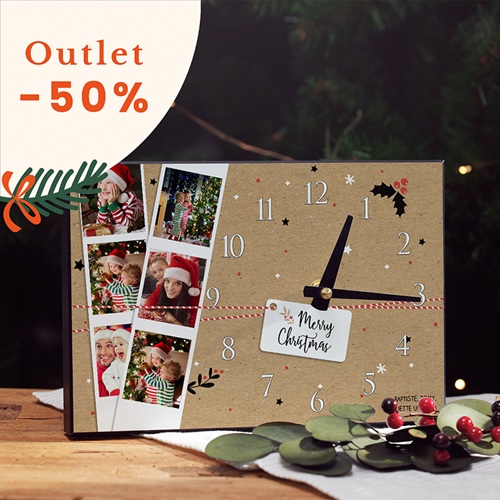Fotouhr individuell gestalten - Weihnachtszeit 51190