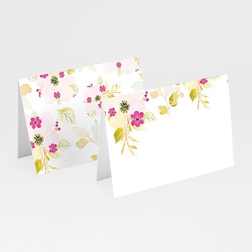 Tischkarten Hochzeit - Aquarell 51376