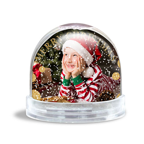 Glitzerkugel - Schneeflocken 51664