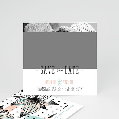 Save The Date - Aquarell Malerei 52083