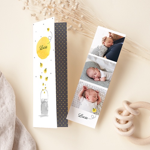 Foto-Babykarten gestalten - Glühwürmchen 52306