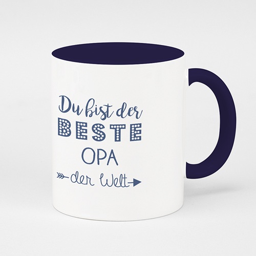 Zweifarbtasse - Super Opa 52598