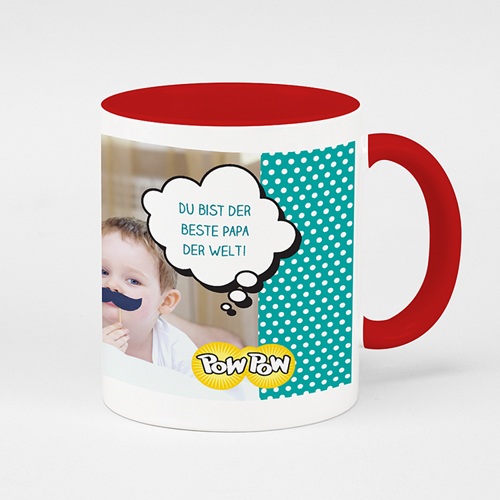 Zweifarbtasse - Super Papa 52606