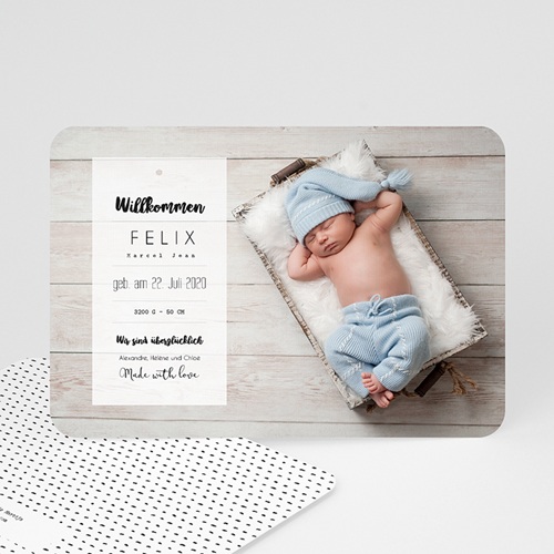 Babykarten für Jungen - Mit Liebe 53075