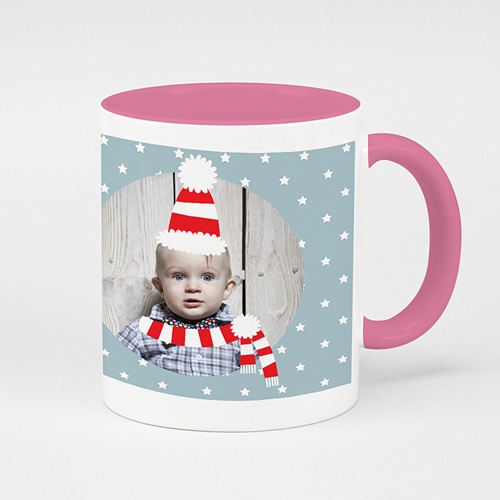 Zweifarbtasse - Kleiner Weihnachtsbote 53450
