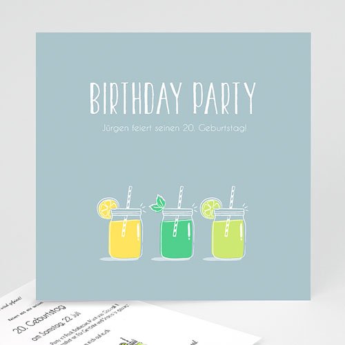 Runde Geburtstage - Lemonade Party 53869