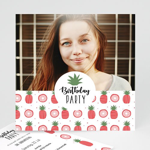 Runde Geburtstage - Pineapple 53895