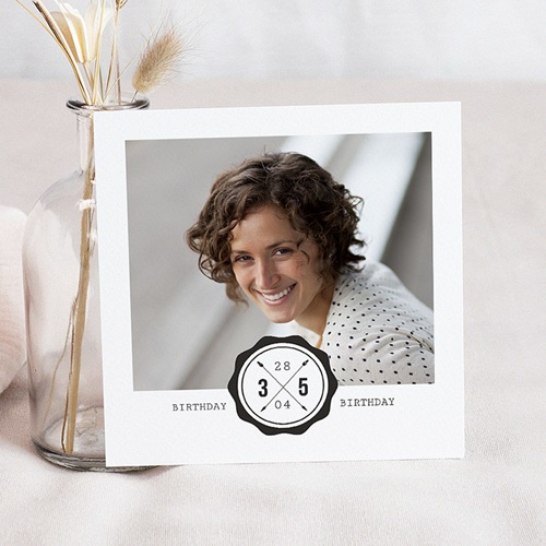 Runde Geburtstage - Schwarz-Weiss 53938
